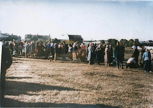 The market that took place on Sundays in Vishki.  This is Market Street.
